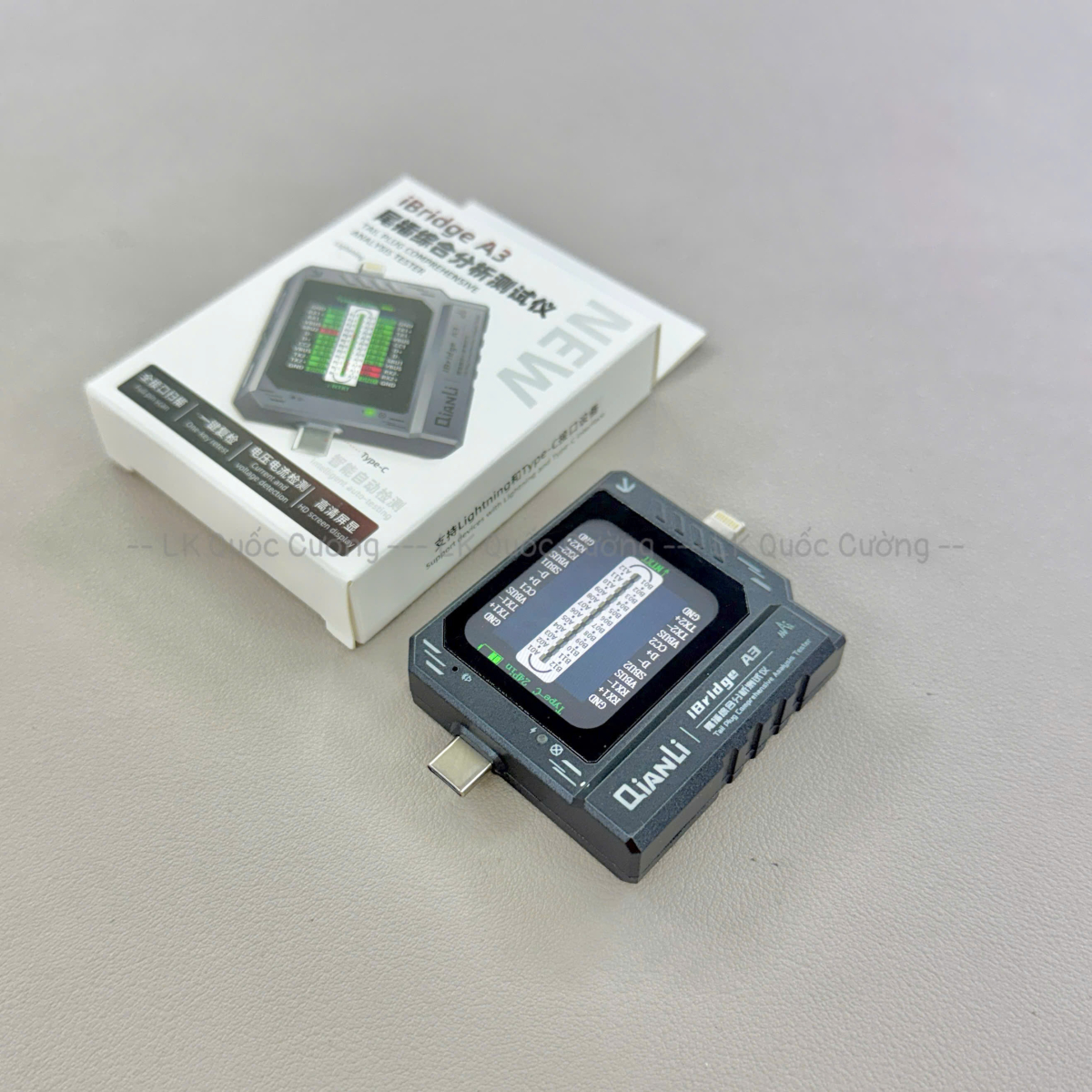 Thiết Bị test đuôi sạc/ Qianli iBridge A3