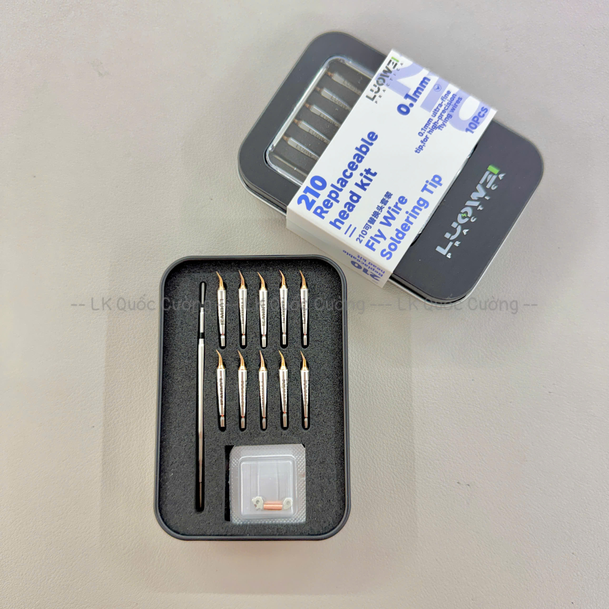 Bộ đầu mũi hàn Luowei/ LW-C210 0.1mm