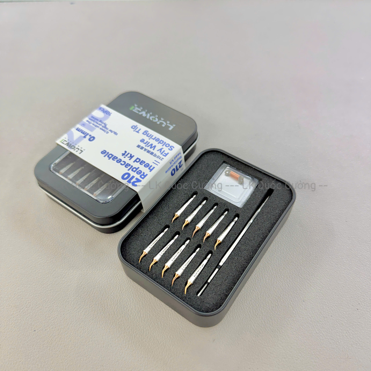Bộ đầu mũi hàn Luowei/ LW-C210 0.1mm