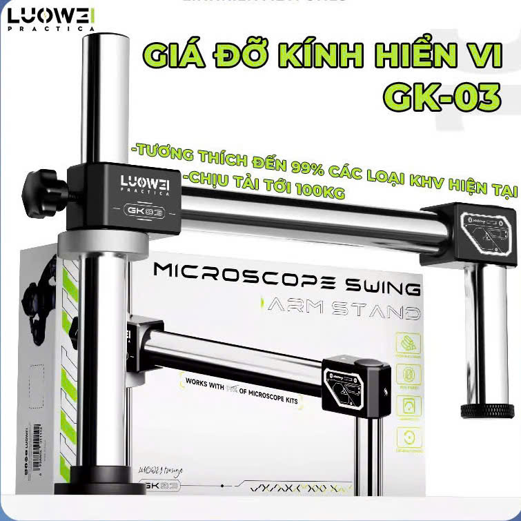 Trục xoay kính hiển vi/ Luowei LW-GK03