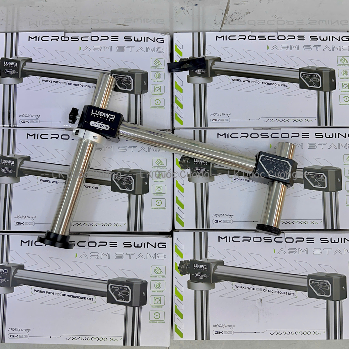 Trục xoay kính hiển vi/ Luowei LW-GK03