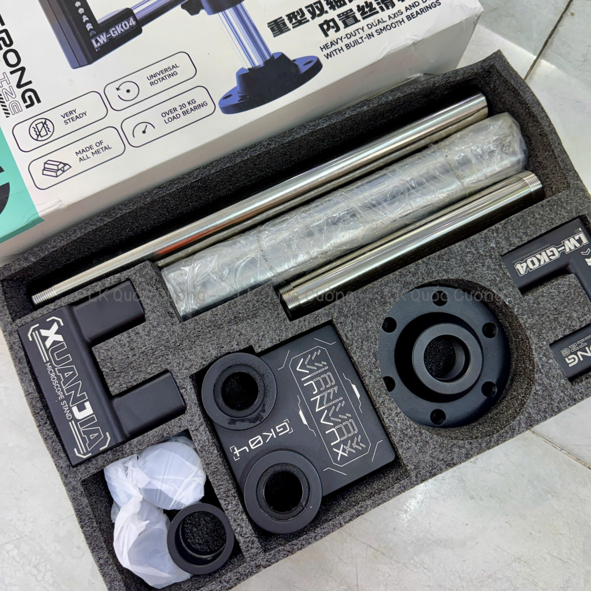 Trục xoay kính hiển vi Luowei LW-GK04