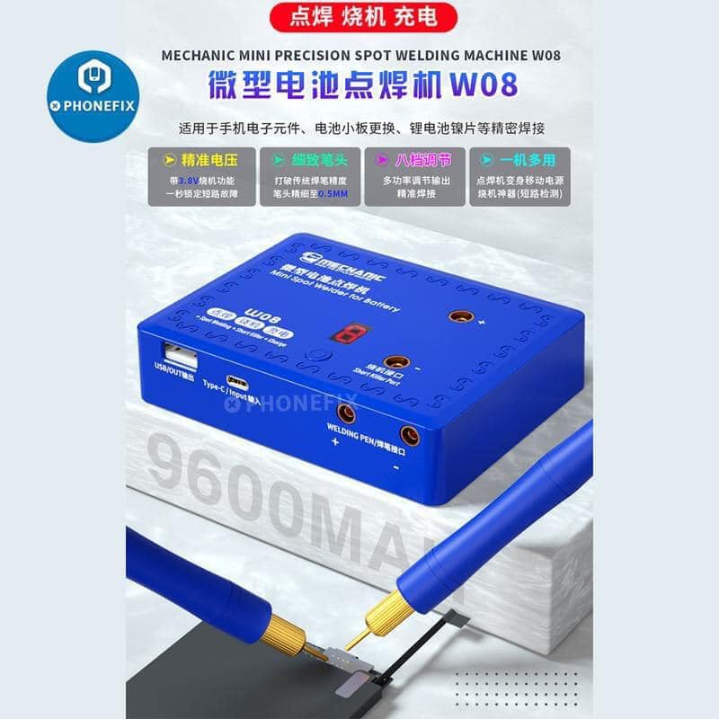 Máy Hàn Cell Pin Mechanic W08 