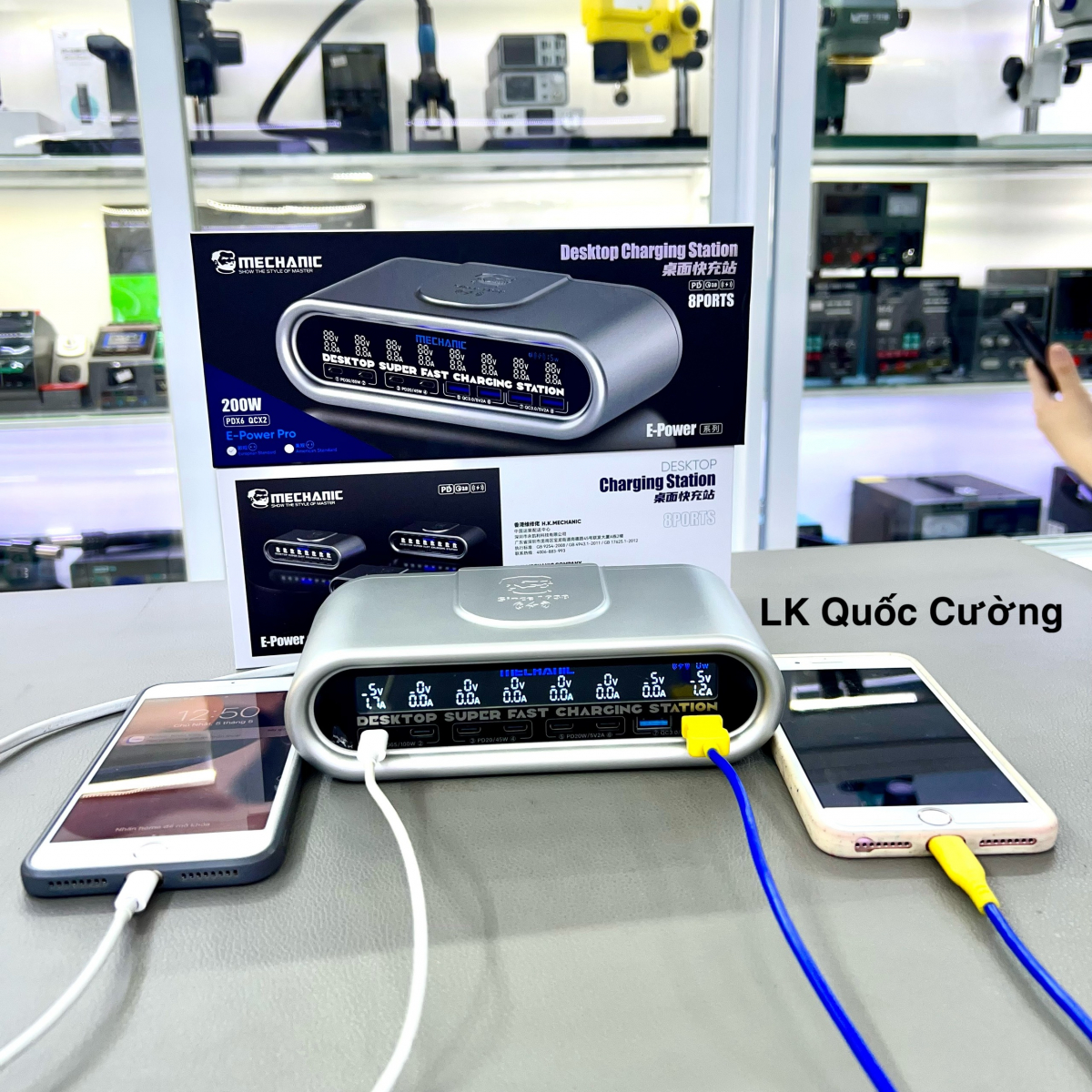 Bộ sạc Mechanic 8ports 200w