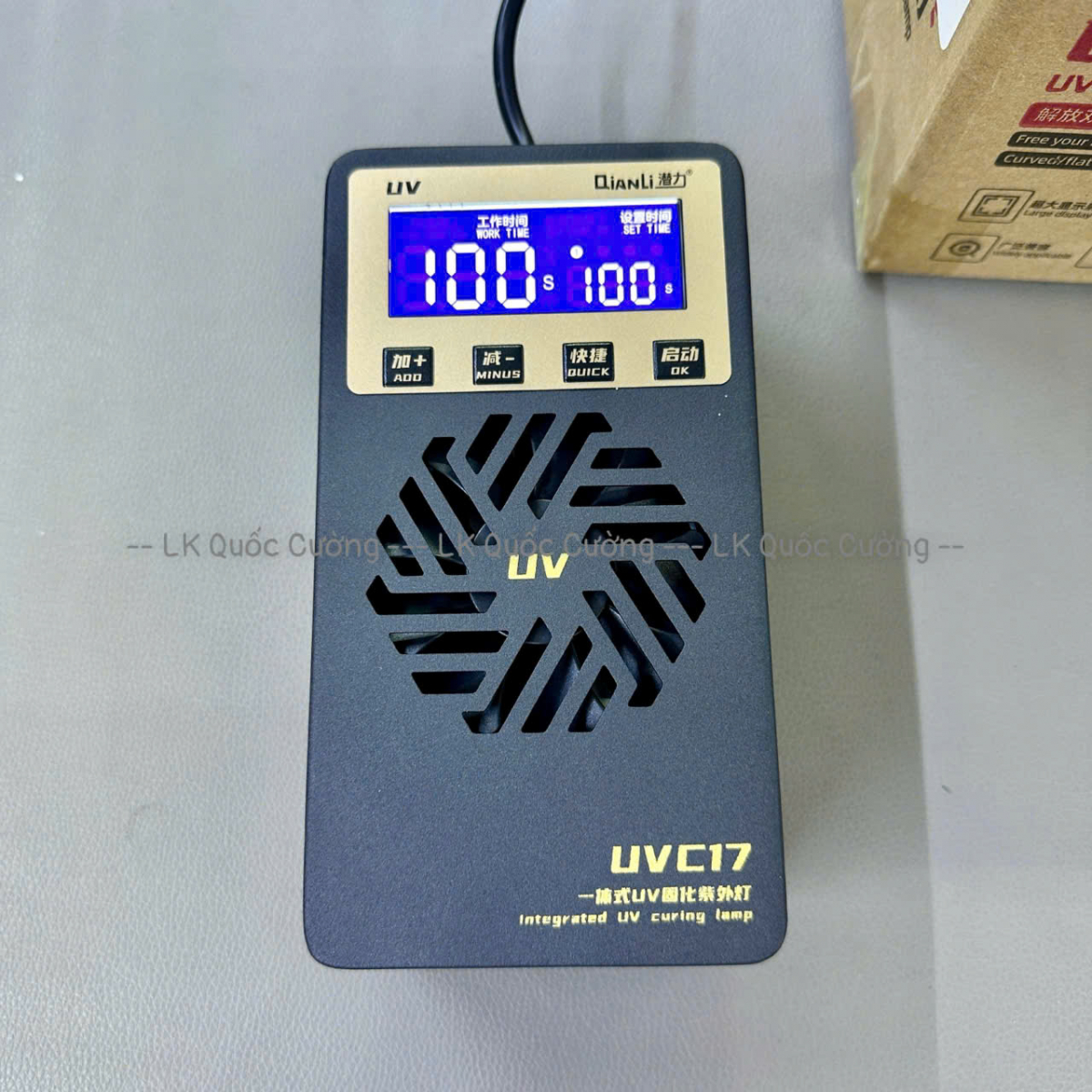 Quạt + đèn UV Qianli UVC17