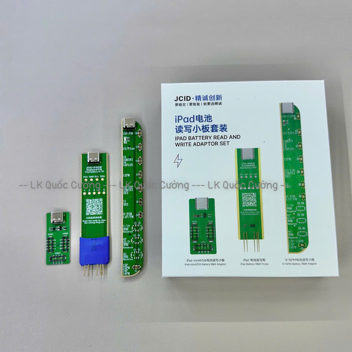 Thanh pin iPad box JC