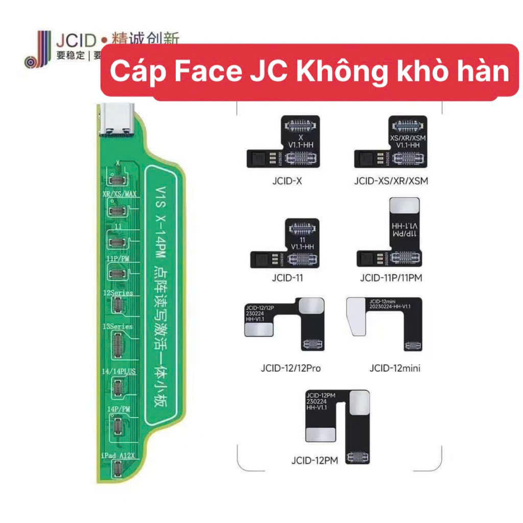 Cáp Face JCID Truyền Thống - Không khò hàn