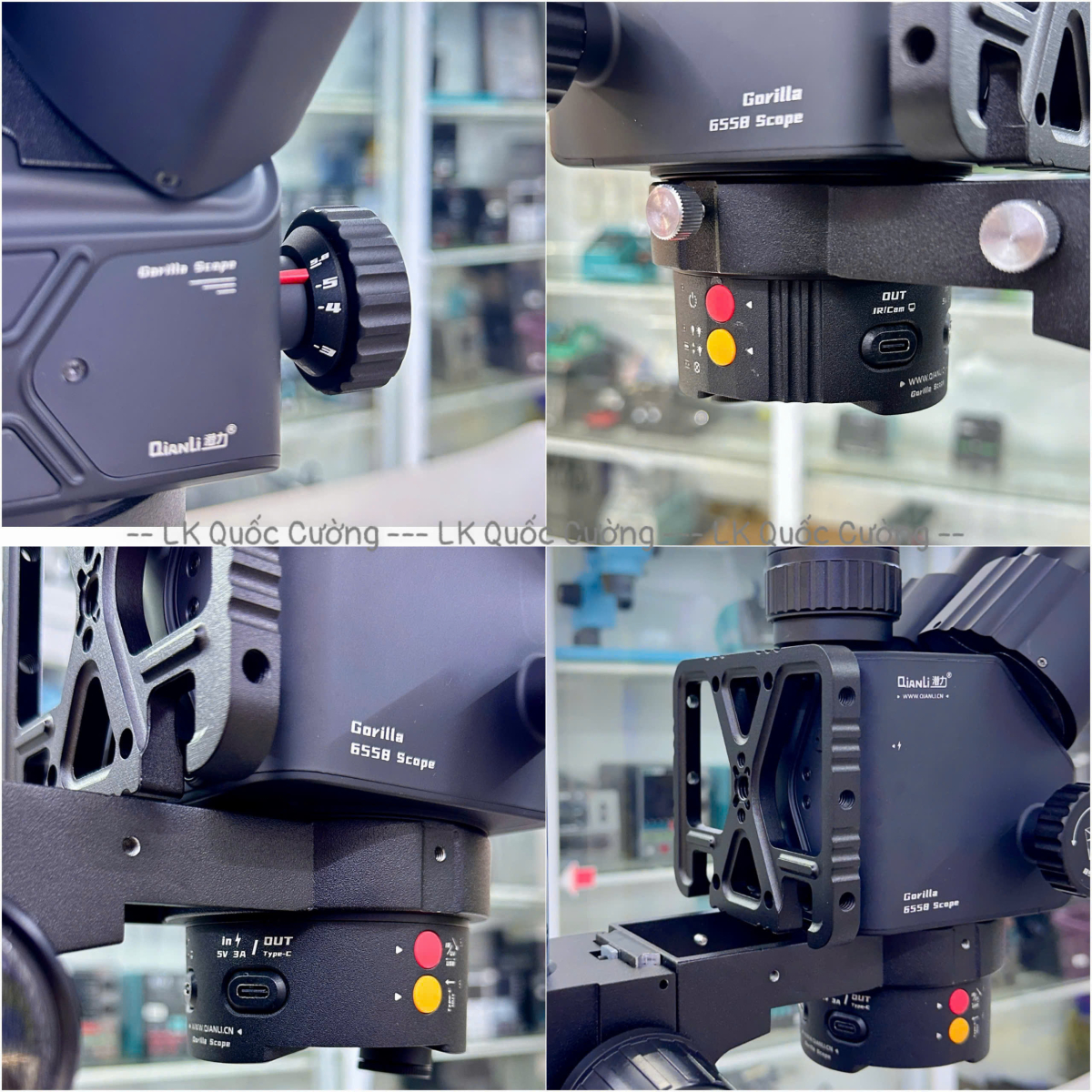 Kính hiển vi 3 mắt Qianli X6558 Scope