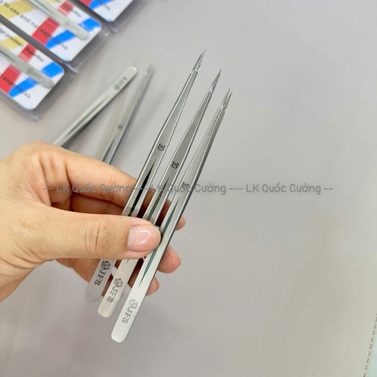 Nhíp 3D JF8/ thẳng