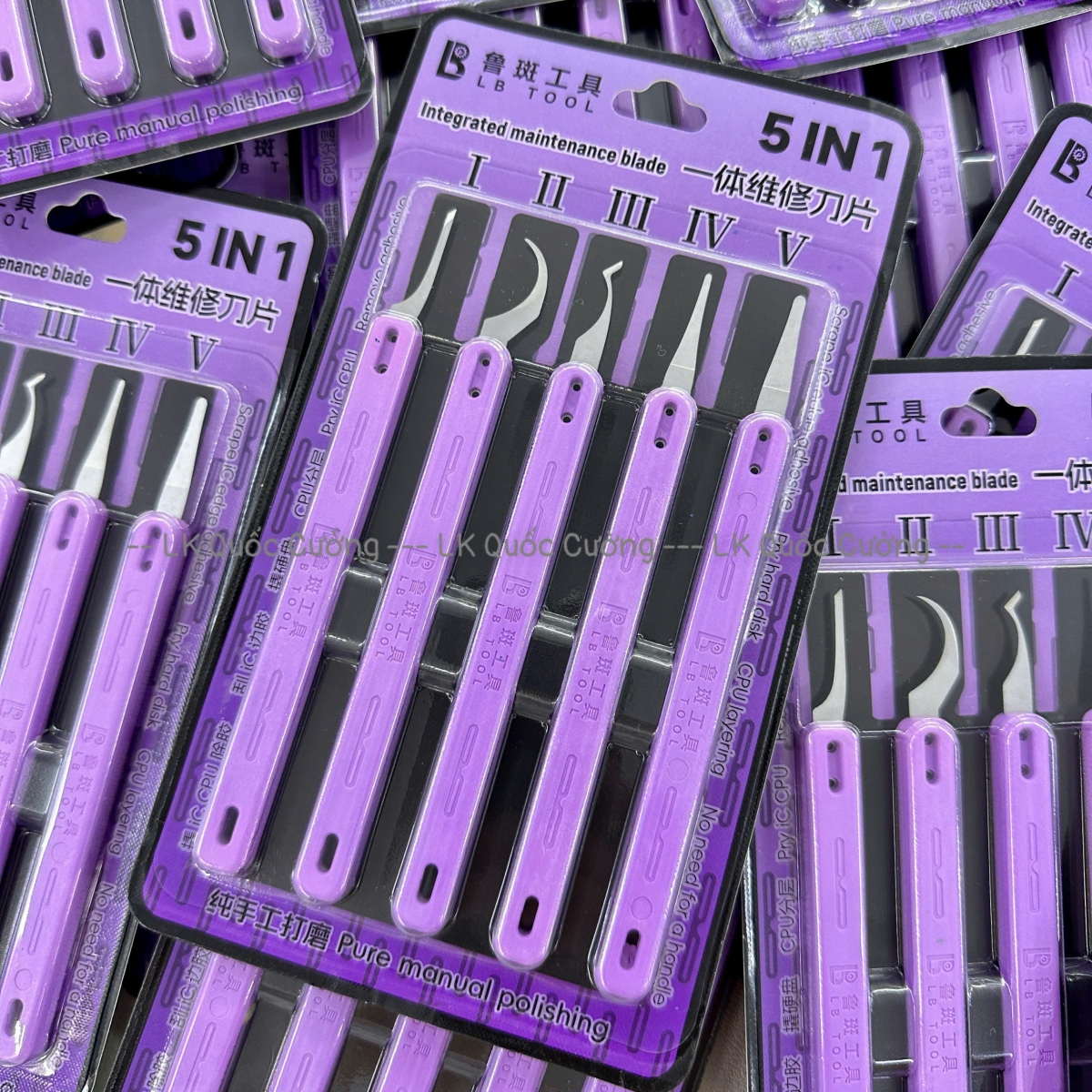 Bộ 5 cây dao Luban/ Luban Tool 5in1