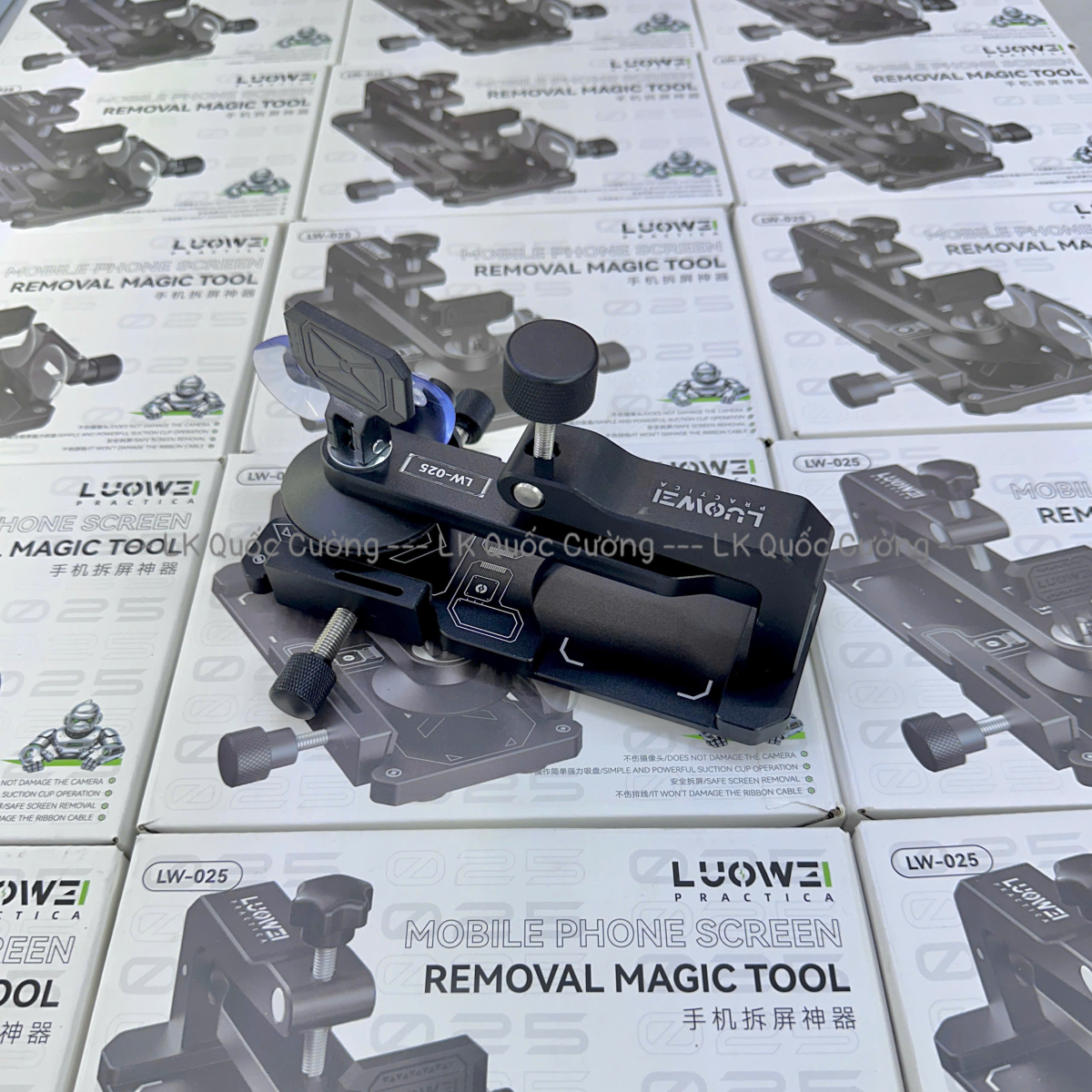 Đế kẹp tách lưng + tháo màn hình 2in1/ Luowei LW-025