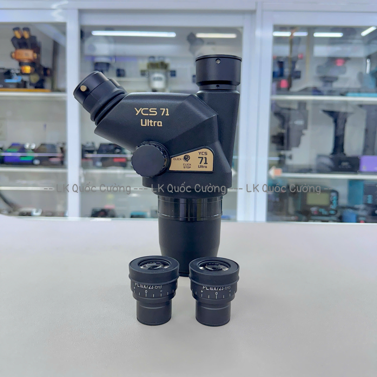 Đầu kính hiển vi 3 mắt YCS 71 Ultra