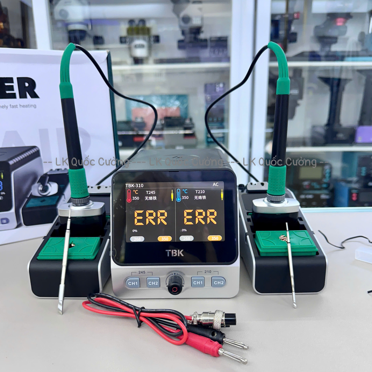 Máy hàn 2 tay TBK-310 C210 + C245 