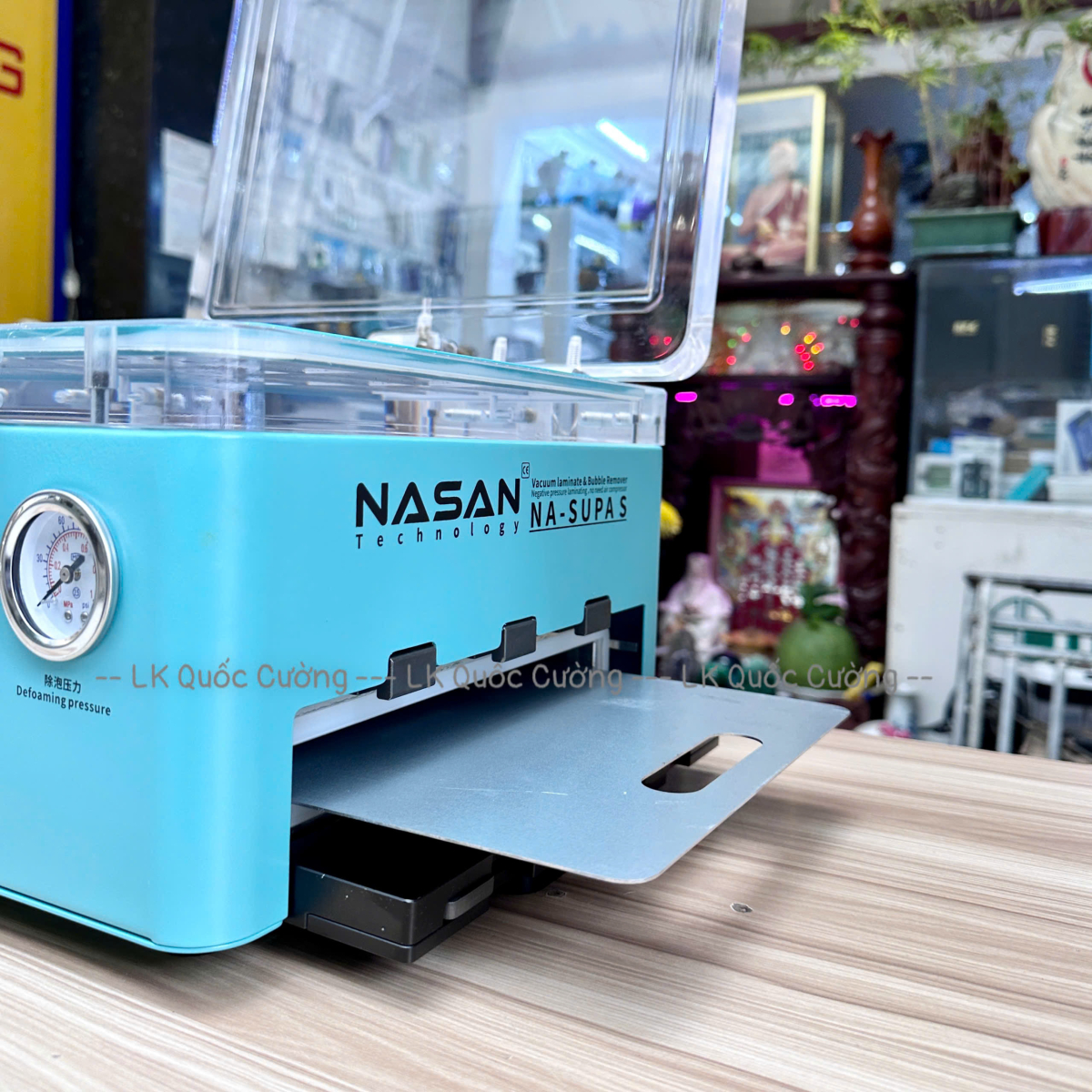 Máy ép bóng hơi + hấp 2in1 Nasan NA-Supa S/ 15in