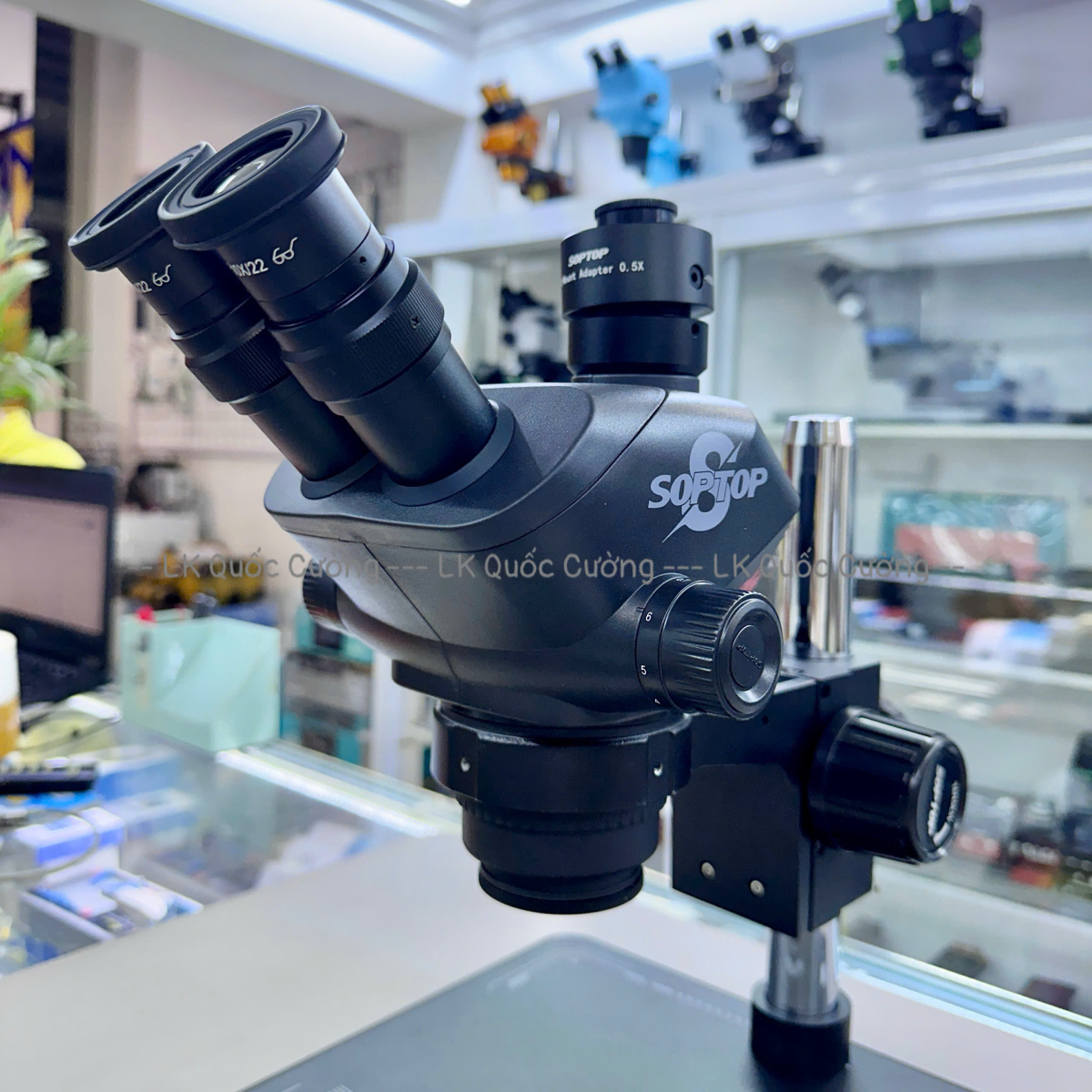 Kính hiển vi 3 mắt Soptop SZM-7060 Ultra