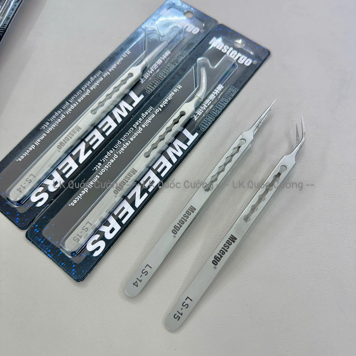 Nhíp Mastergo LS-15 cong/ LS-14 thẳng