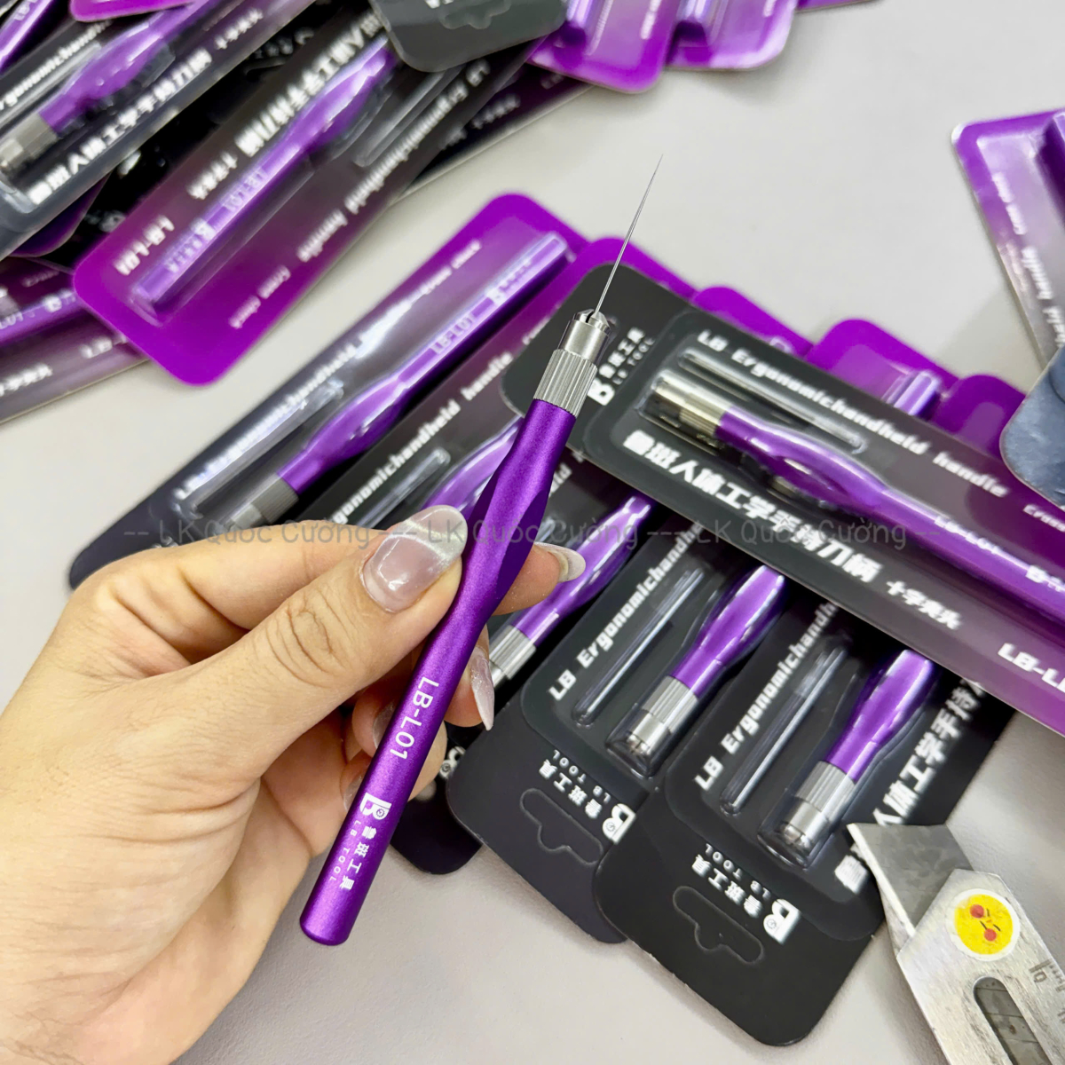 Cán dao kèm kim đục ic Luban LB-L01