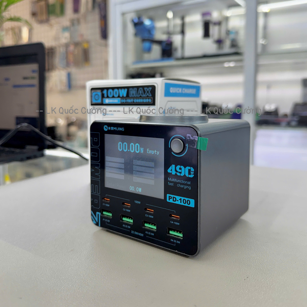 Bộ sạc 8 cổng/ Mijing PD-100/ 490W