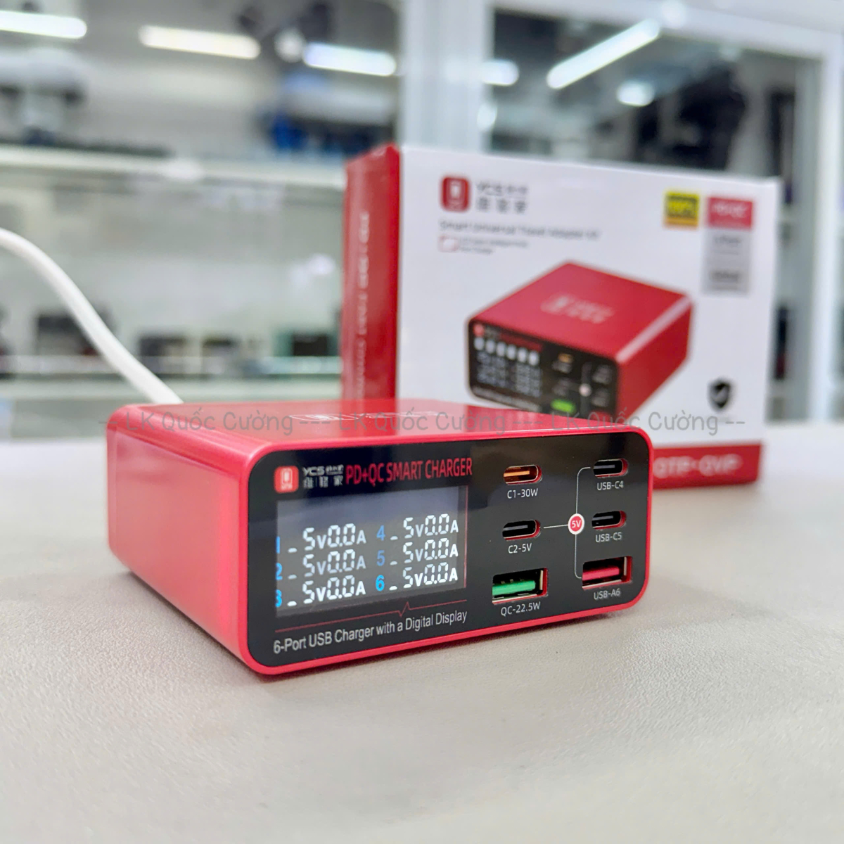 Bộ sạc 6 cổng YCS S300