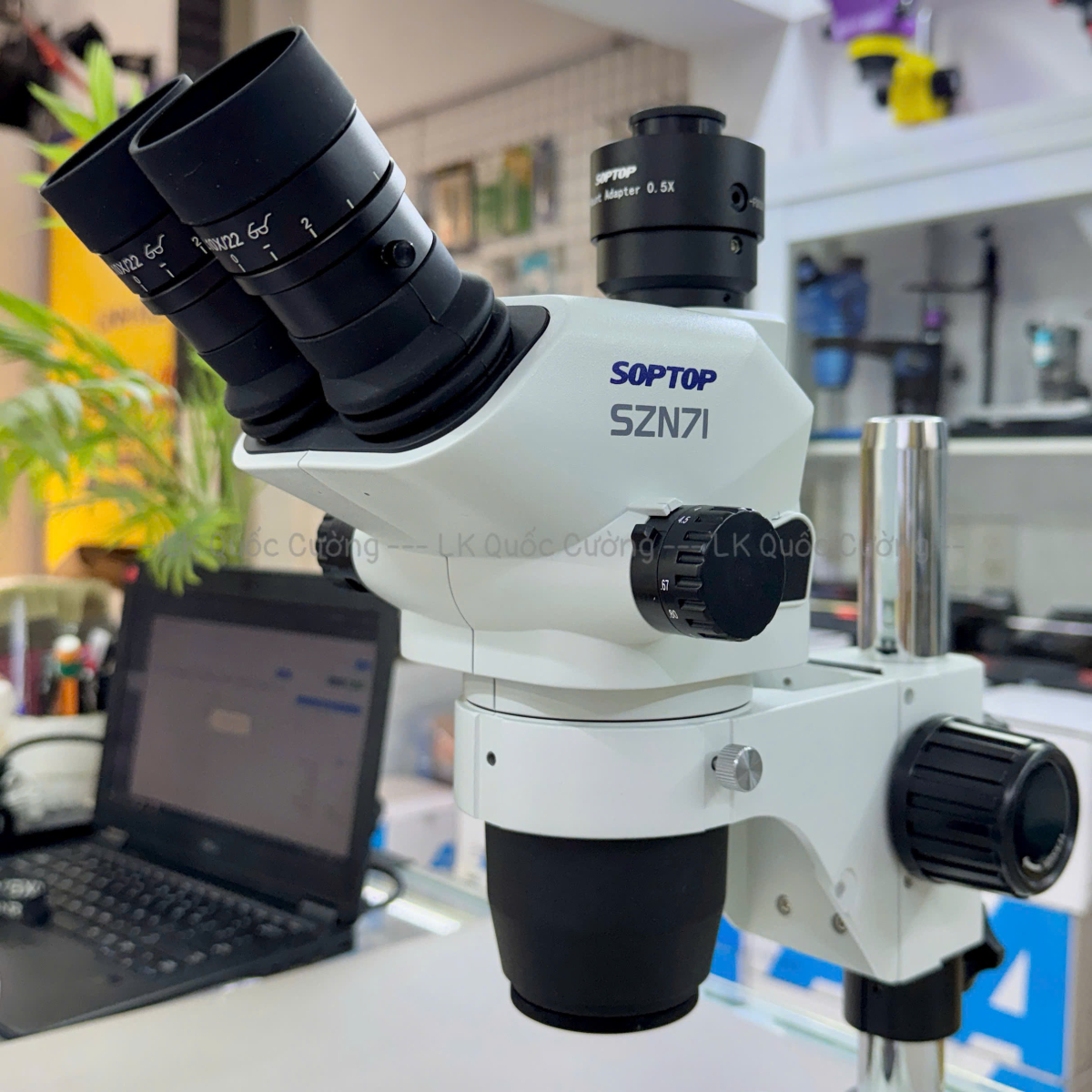 Kính hiển vi 3 mắt Soptop SZN71