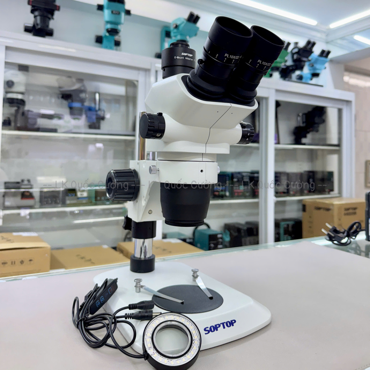 Kính hiển vi 3 mắt Soptop SZN71