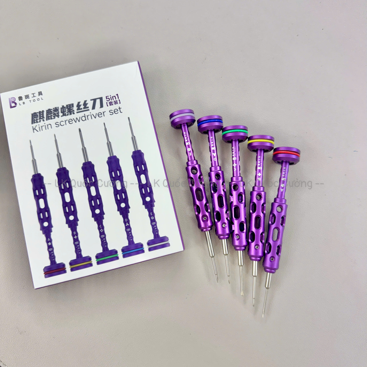 Bộ 5 vít Luban Kirin đến 17
