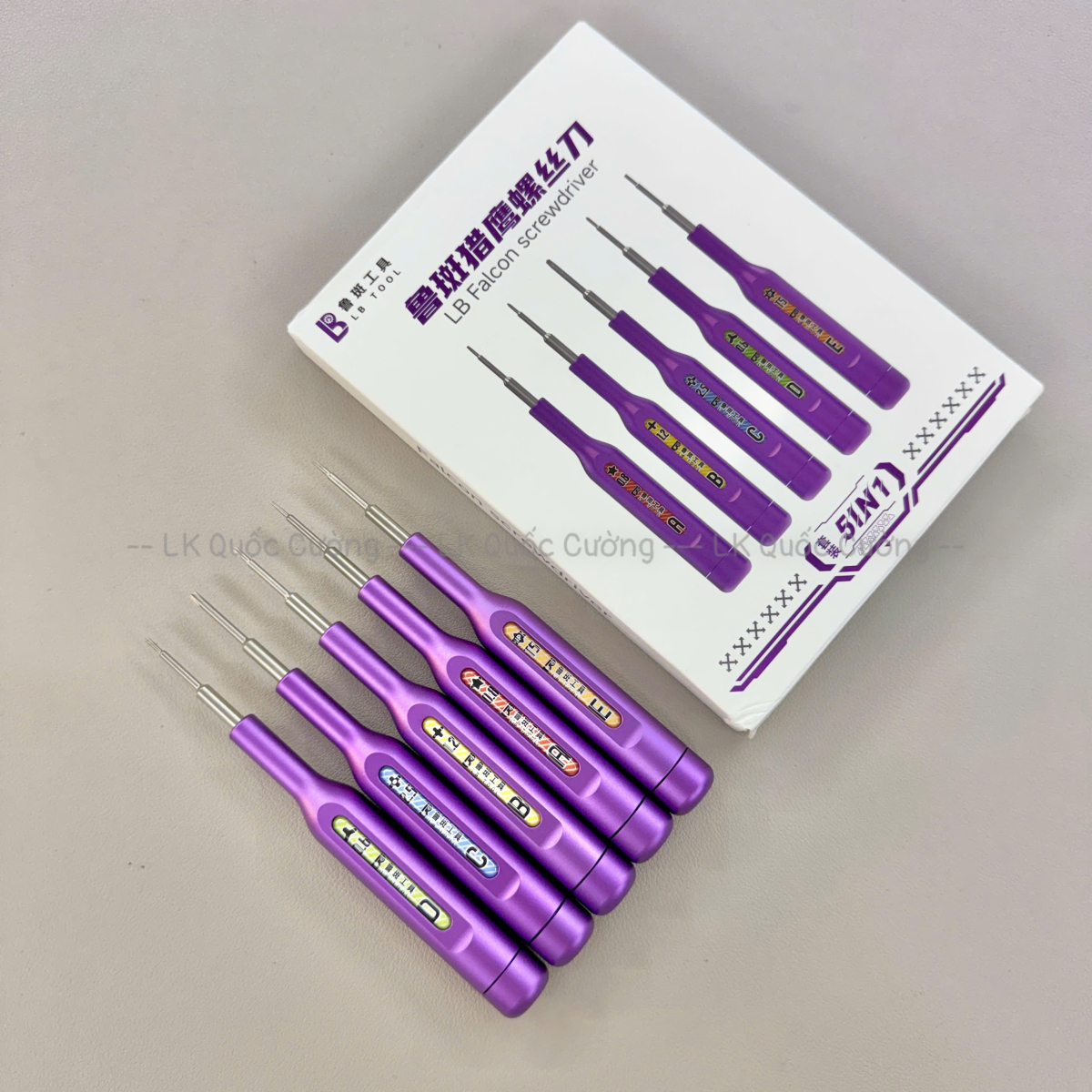 Bộ vít Luban S2  5in1 đến 17
