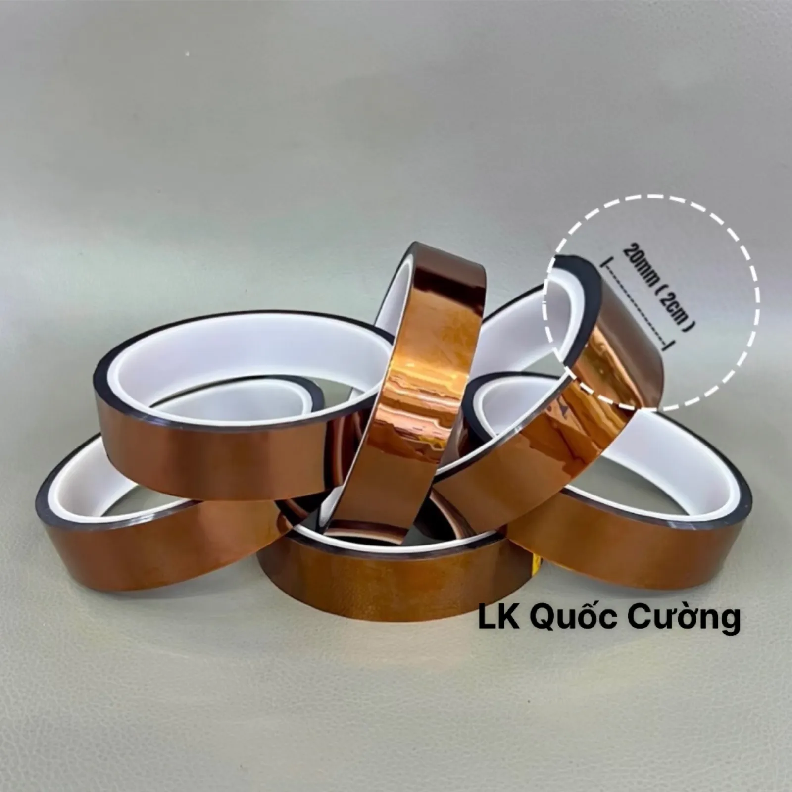 Băng Keo Cách Nhiệt 20Mm X33M