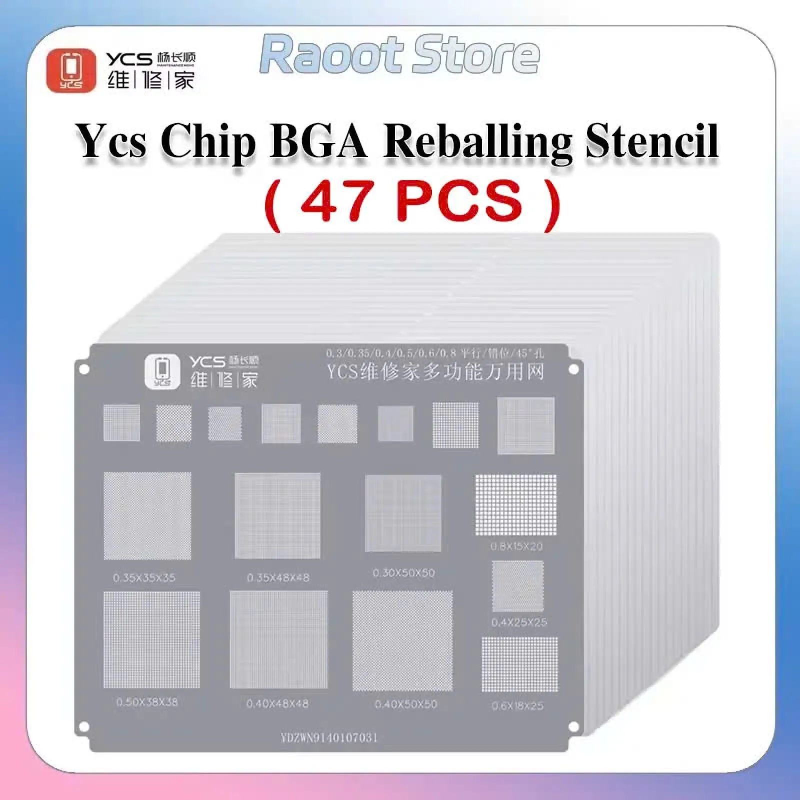 Bộ 47 vĩ YCS đa năng