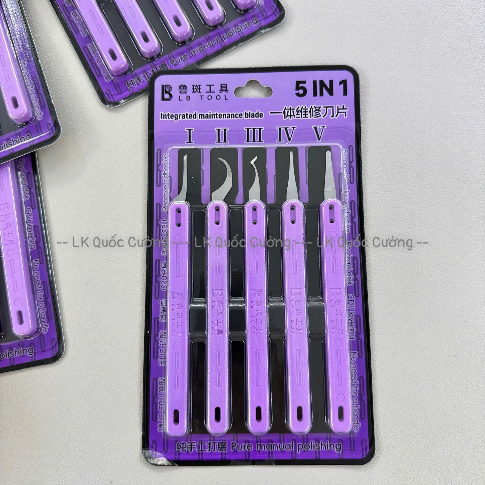 Bộ 5 cây dao Luban/ Luban Tool 5in1