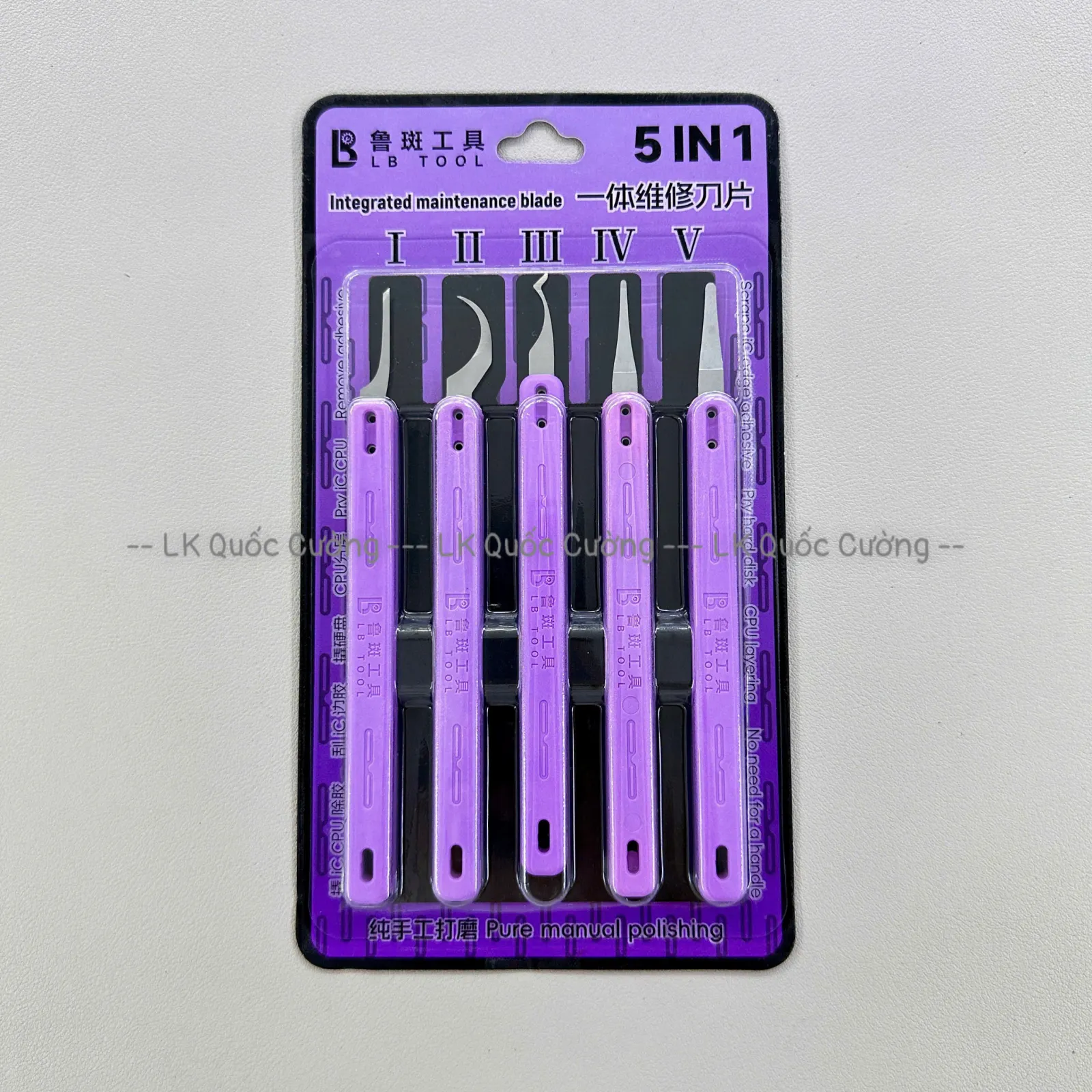 Bộ 5 cây dao Luban/ Luban Tool 5in1
