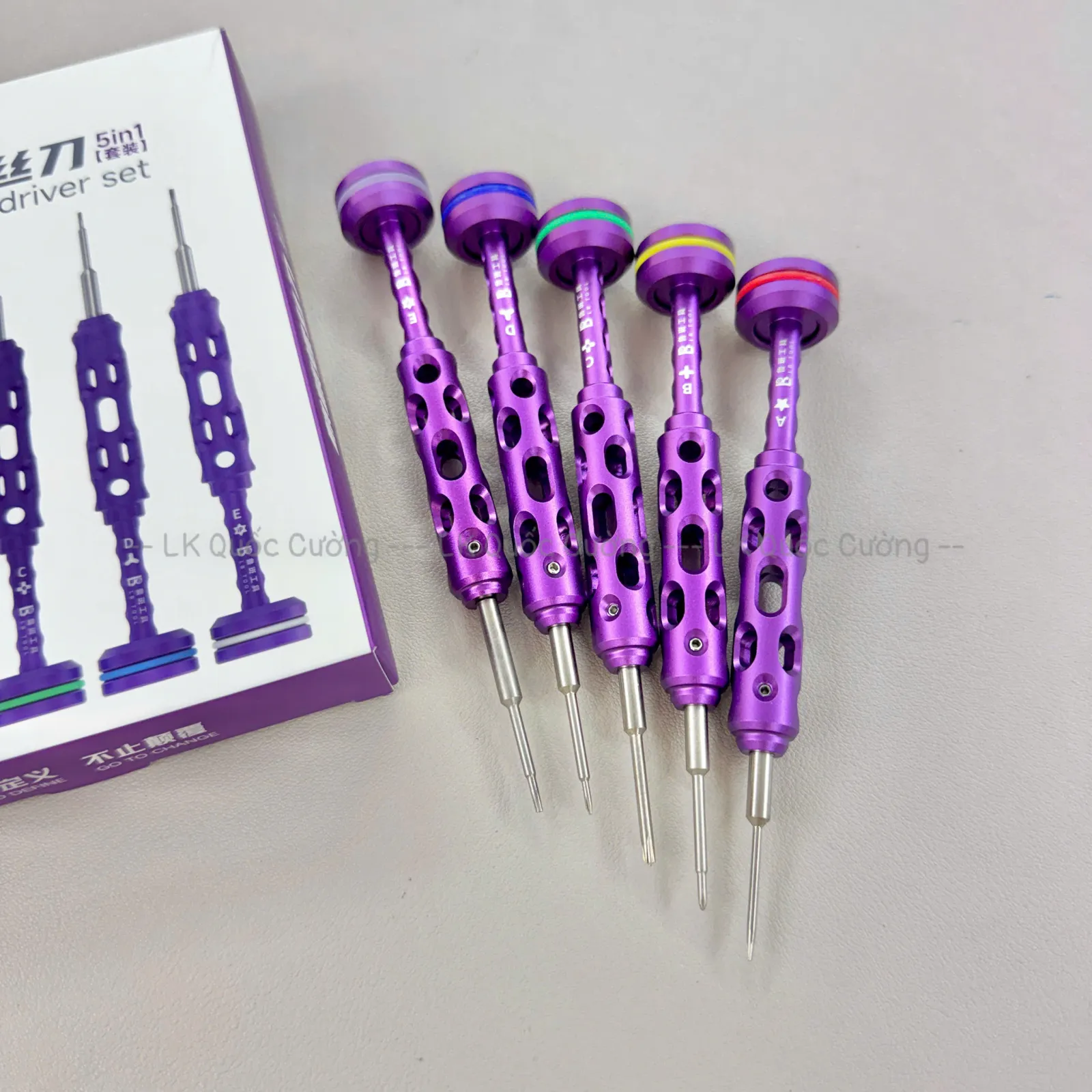 Bộ 5 vít Luban Kirin đến 17