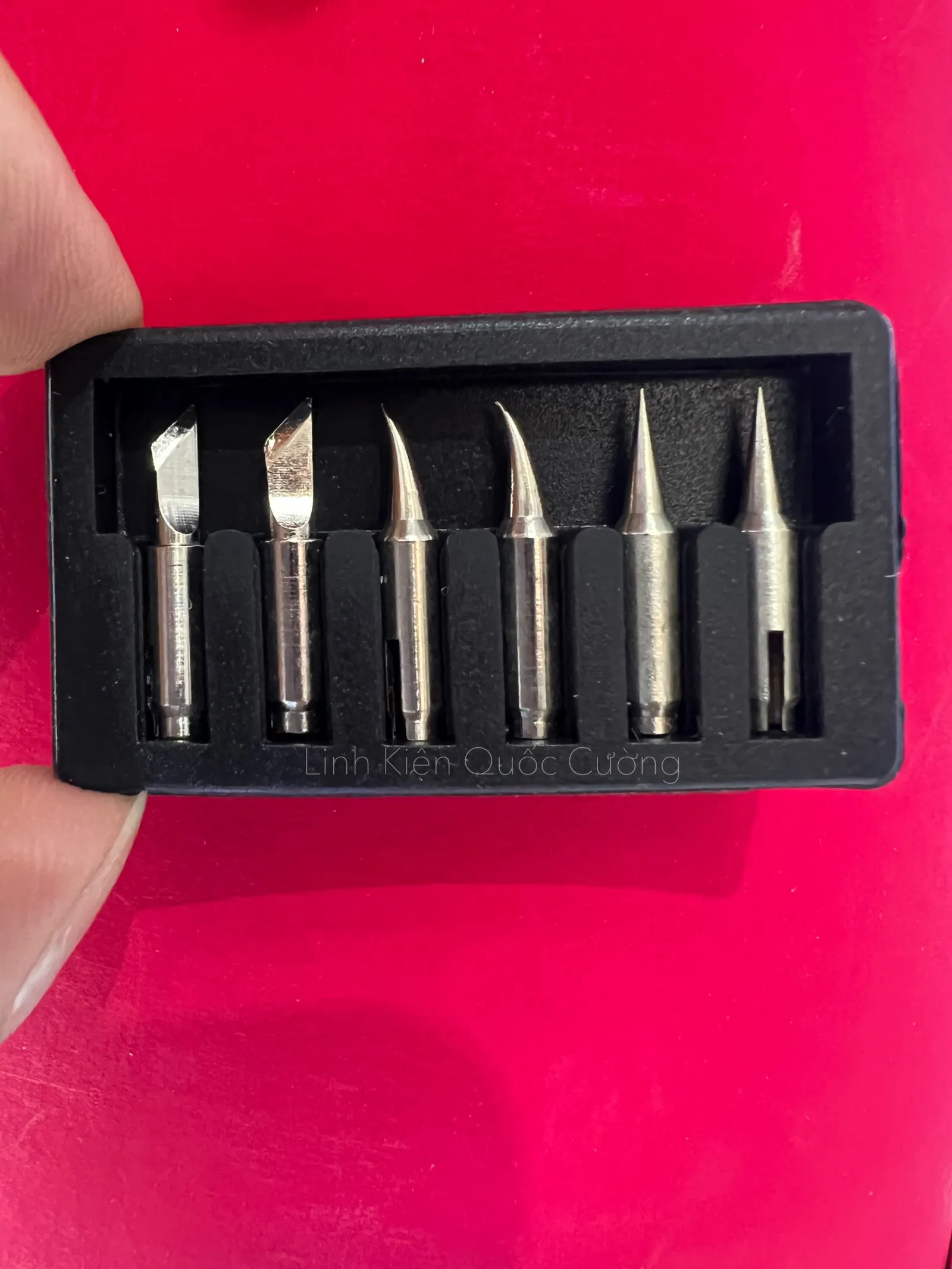 Bộ 6 đầu mũi hàn C210