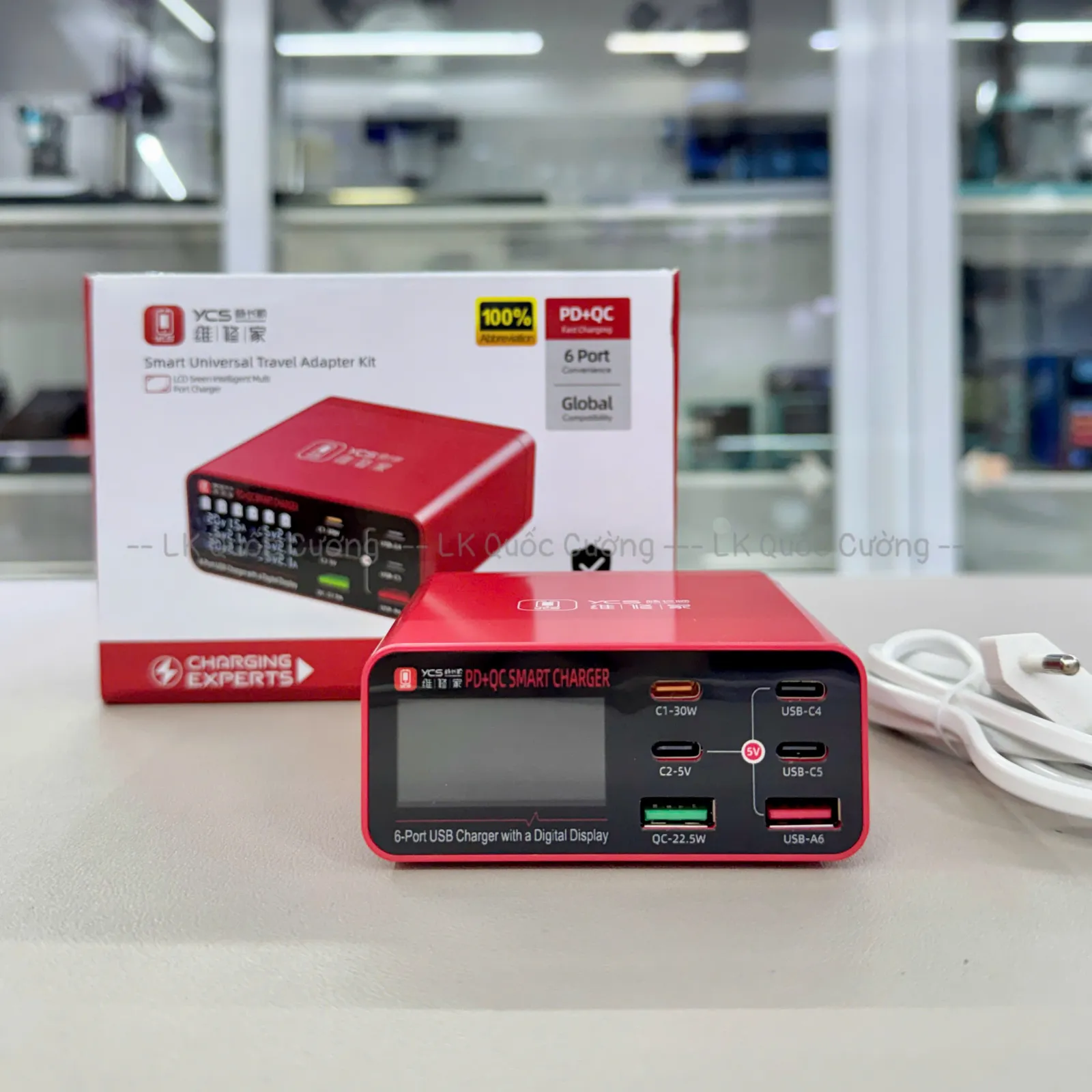 Bộ sạc 6 cổng YCS S300