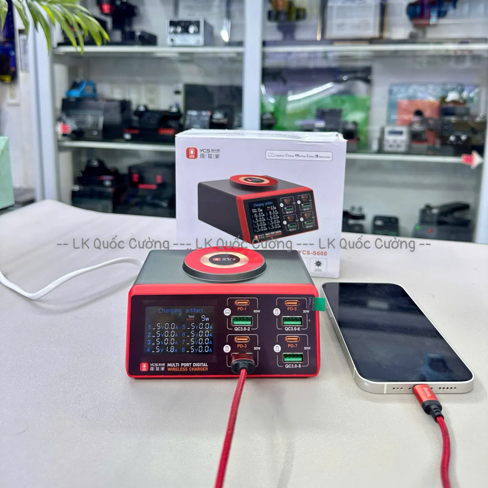 Bộ sạc 6 cổng YCS-S600