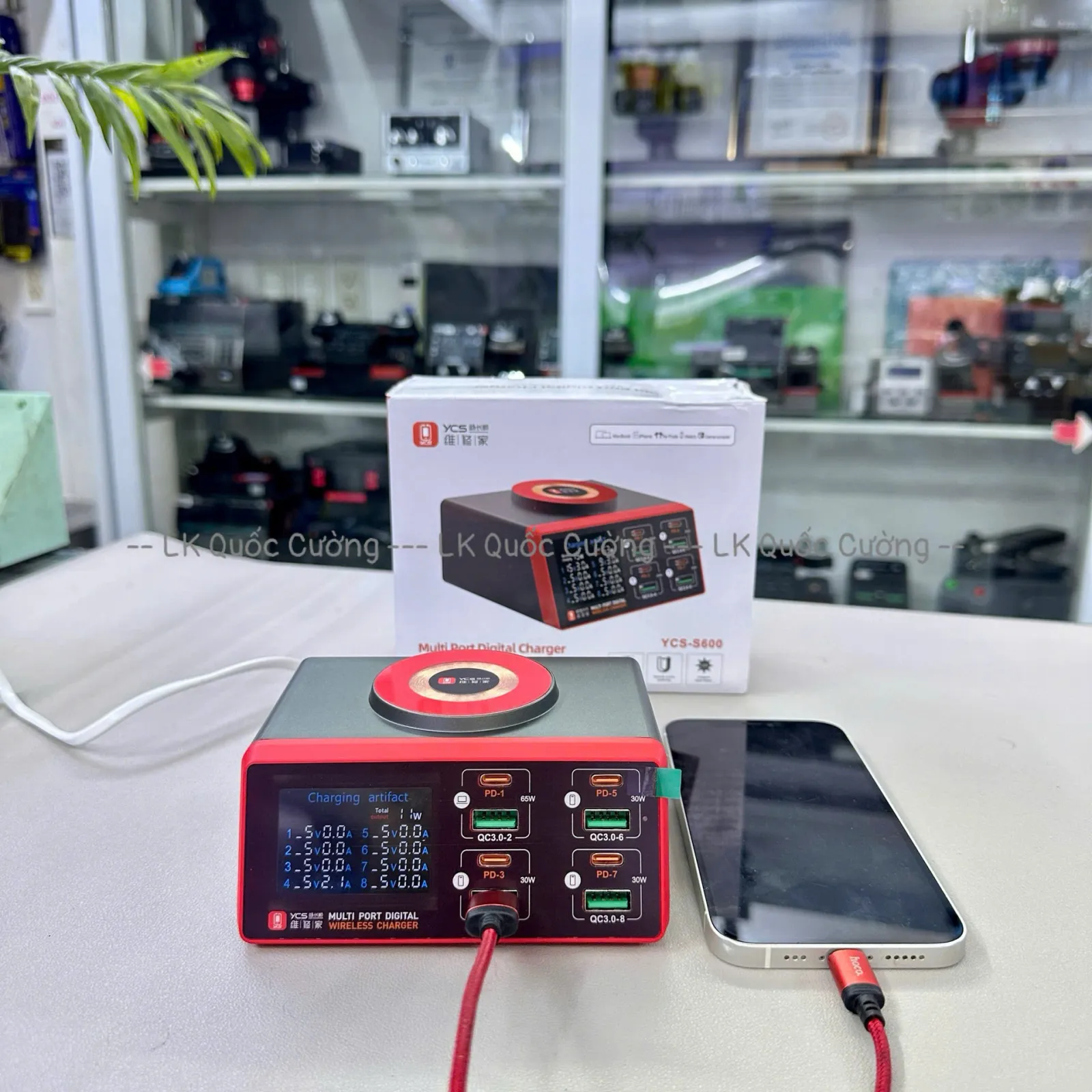 Bộ sạc 6 cổng YCS-S600