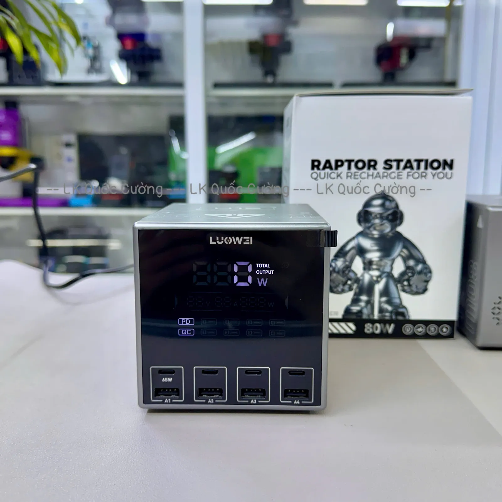 Bộ sạc 8 cổng Luowei LW-U1/ 80W