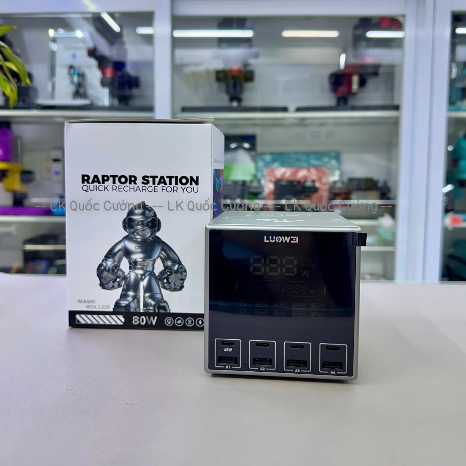 Bộ sạc 8 cổng Luowei LW-U1/ 80W