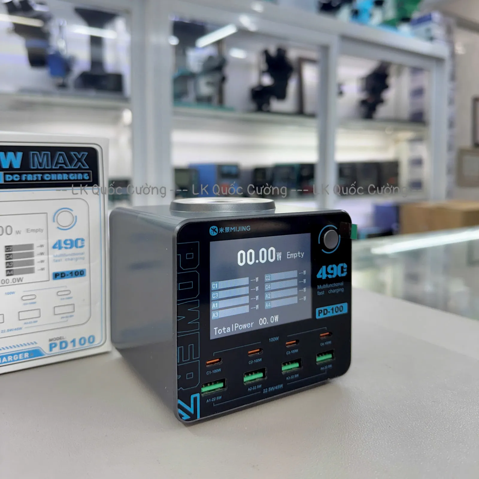 Bộ sạc 8 cổng/ Mijing PD-100/ 490W