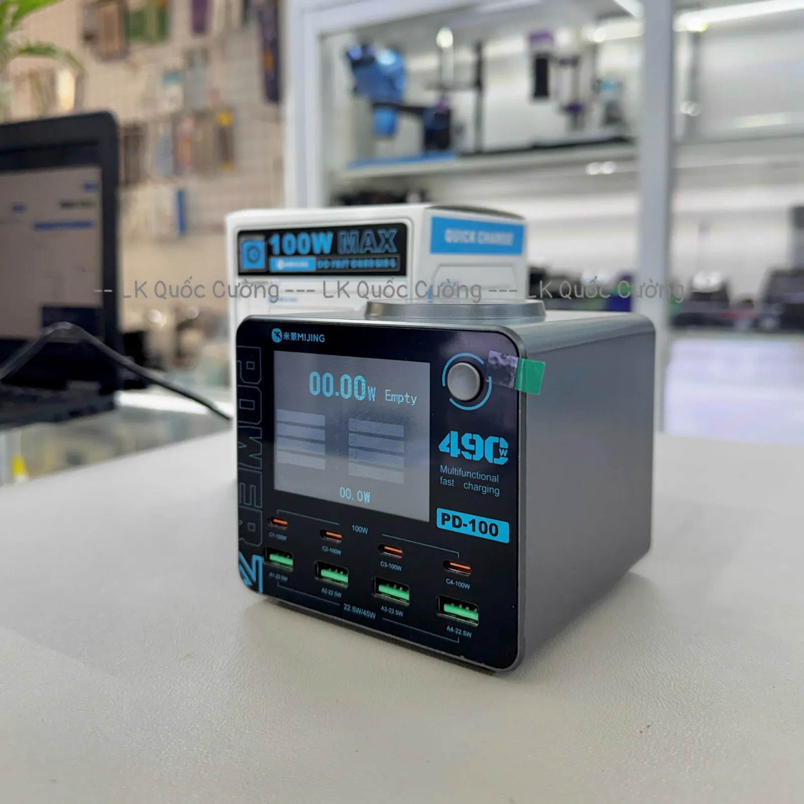 Bộ sạc 8 cổng/ Mijing PD-100/ 490W