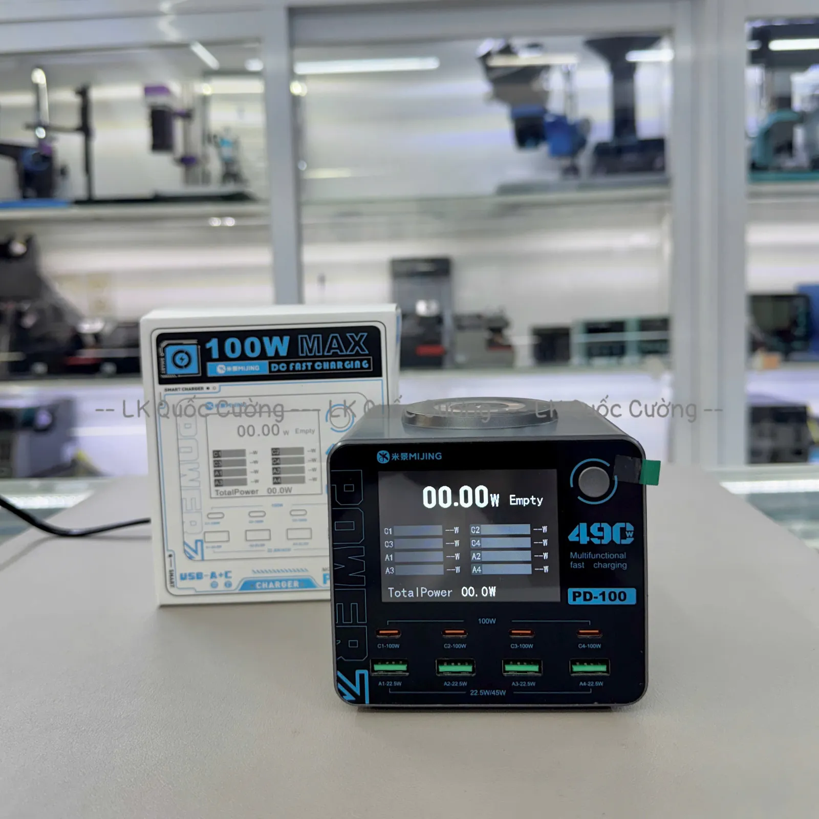 Bộ sạc 8 cổng/ Mijing PD-100/ 490W