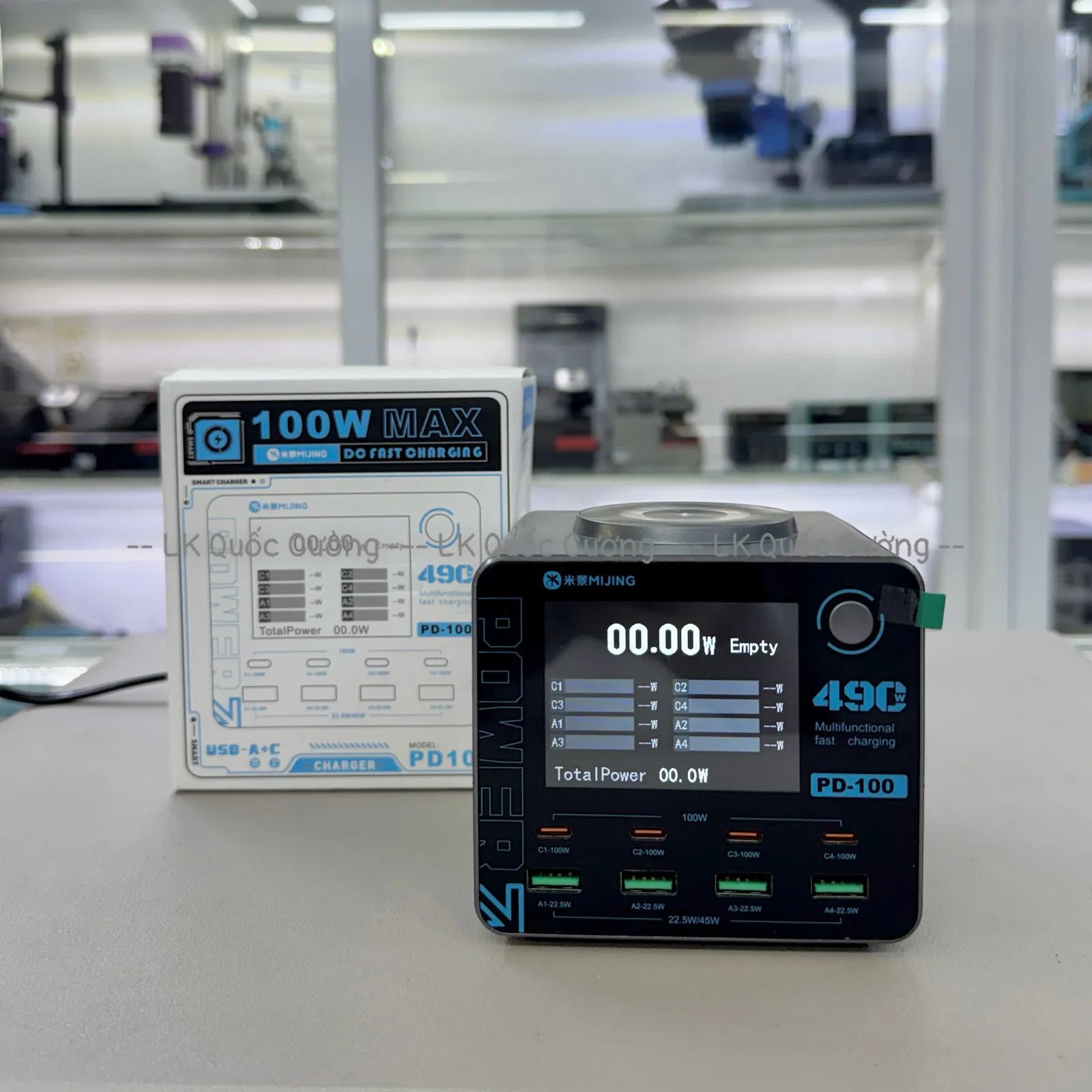 Bộ sạc 8 cổng/ Mijing PD-100/ 490W