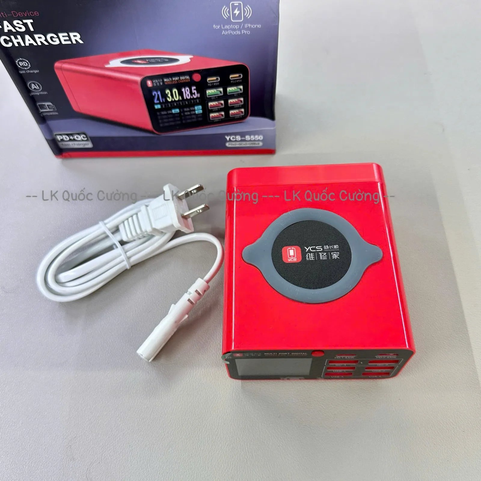 Bộ sạc 8 cổng YCS-S550