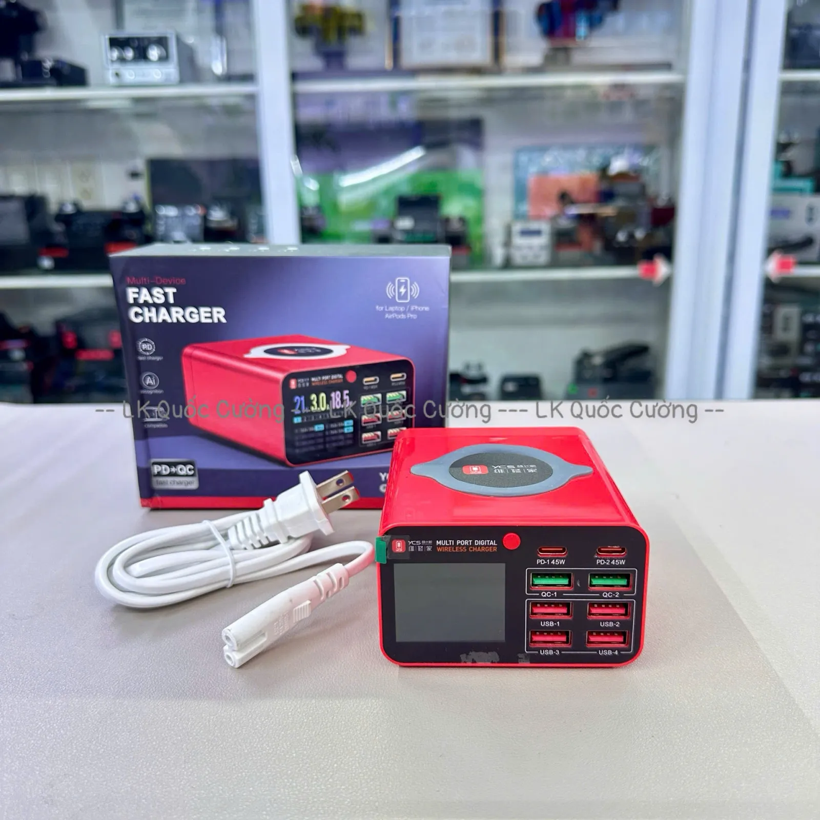 Bộ sạc 8 cổng YCS-S550