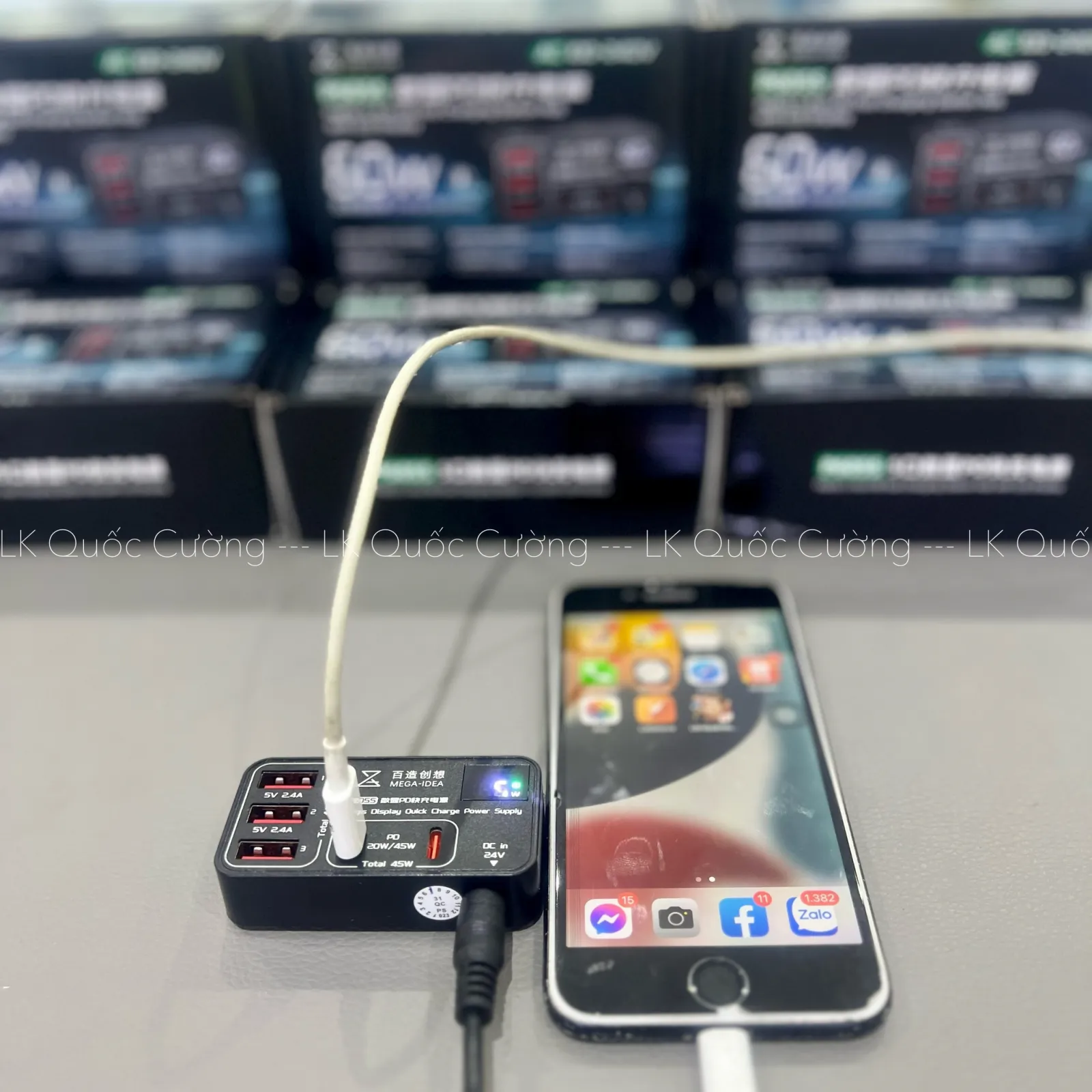 Bộ sạc Mega iDea Qianli P605S