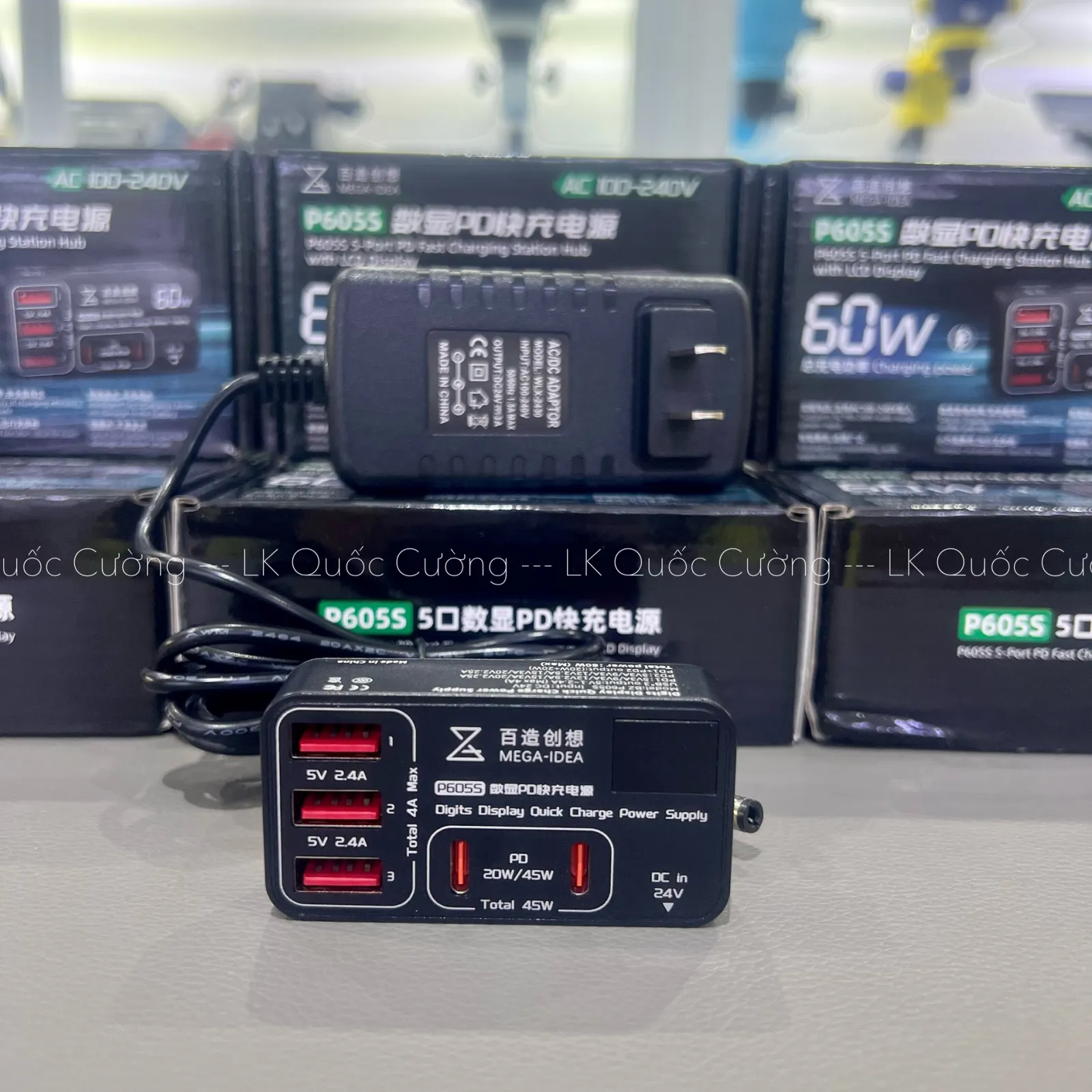 Bộ sạc Mega iDea Qianli P605S