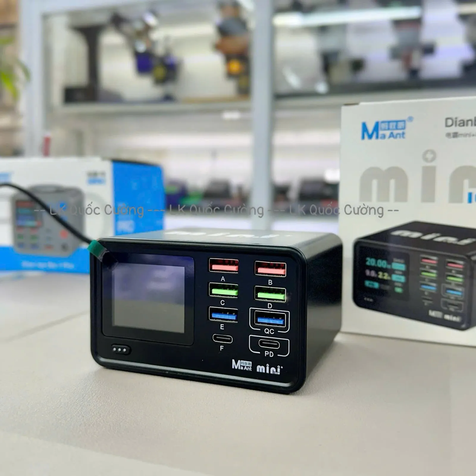 Bộ sạc nhanh 8 cổng MaAnt Dianba Mini