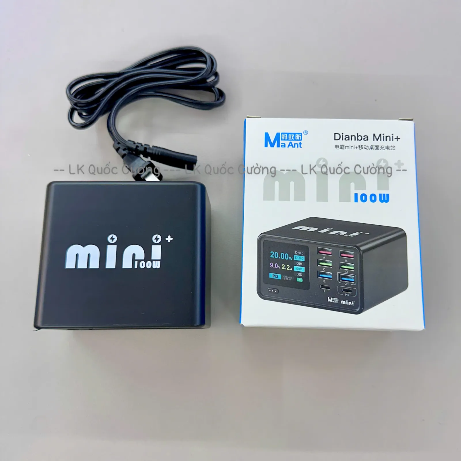 Bộ sạc nhanh 8 cổng MaAnt Dianba Mini