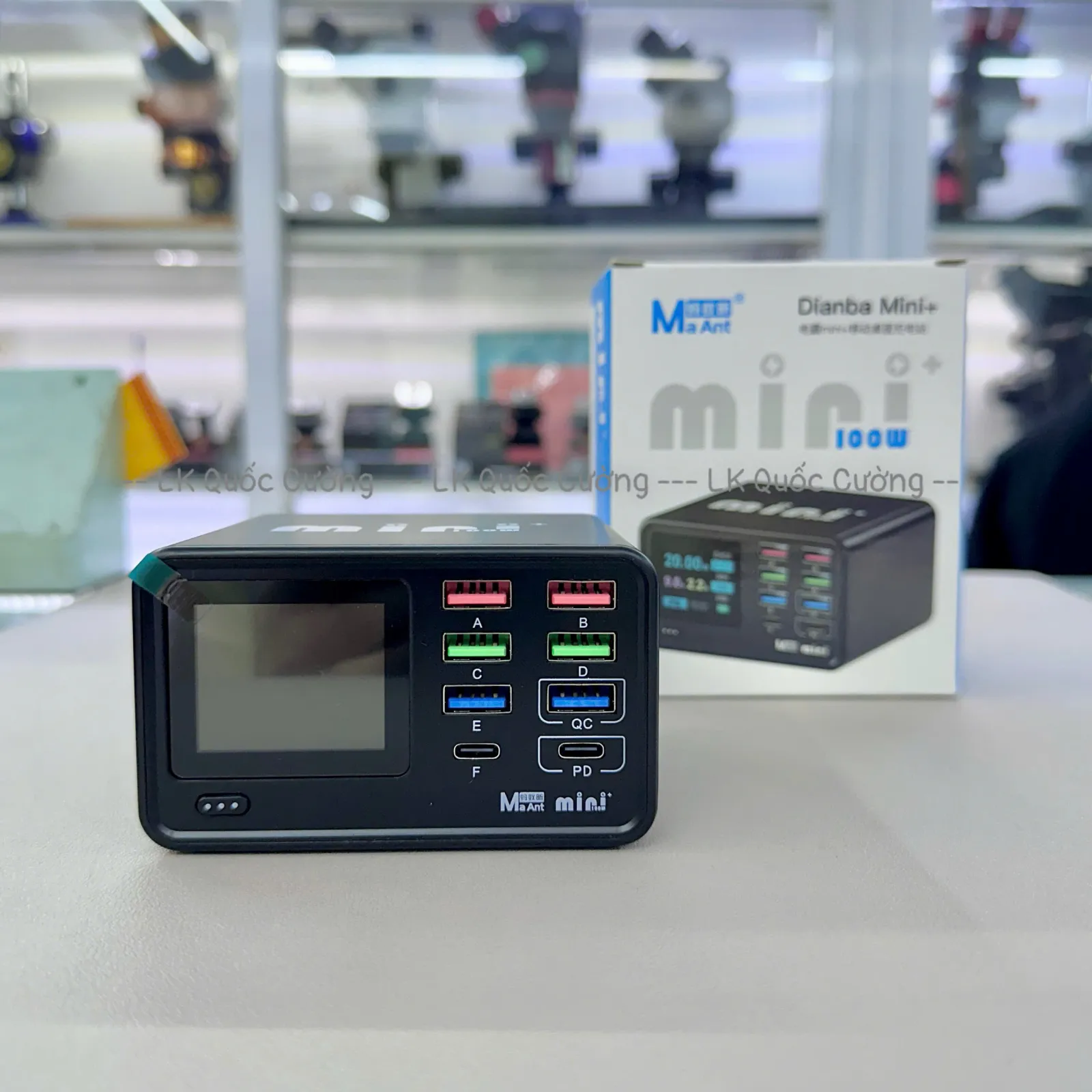 Bộ sạc nhanh 8 cổng MaAnt Dianba Mini