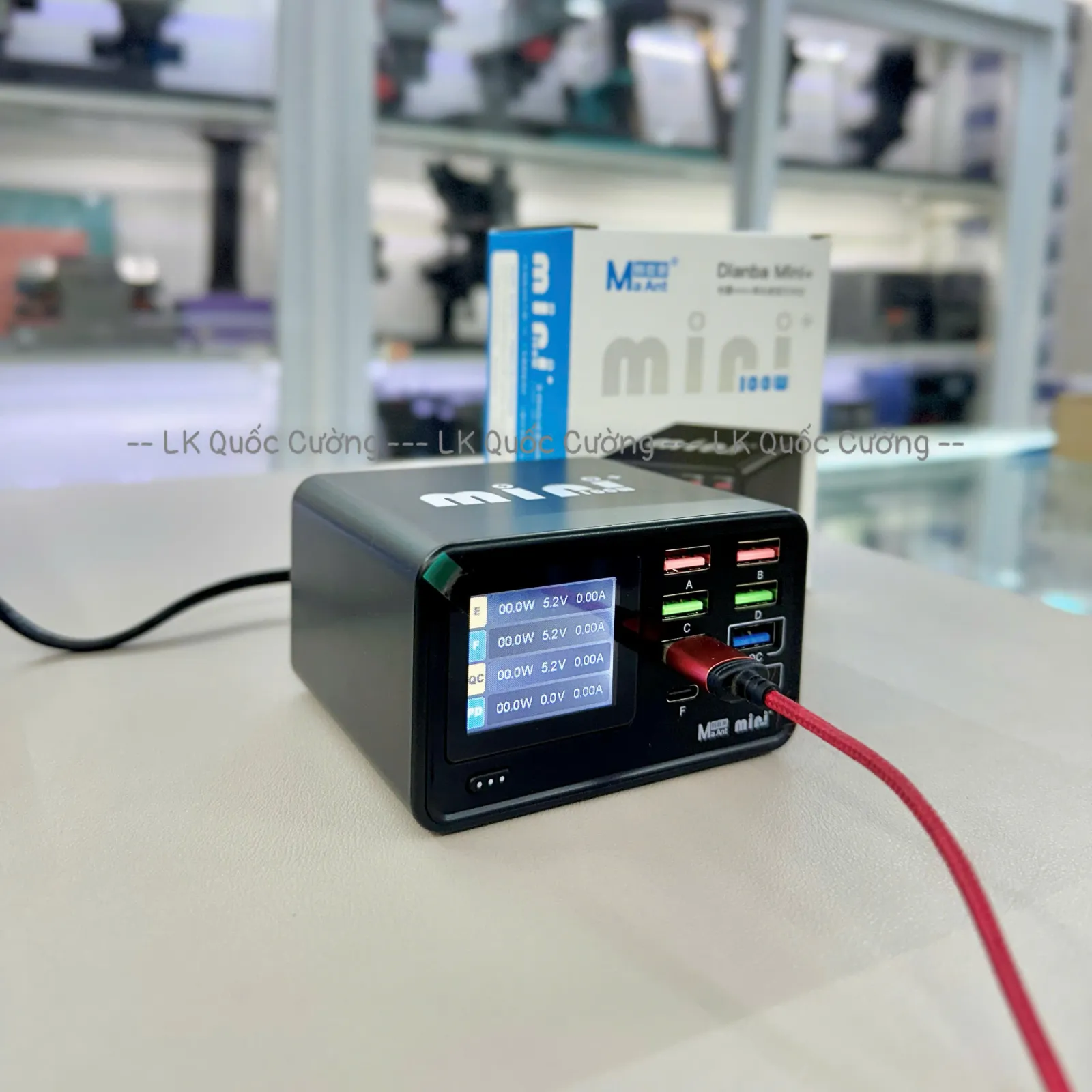 Bộ sạc nhanh 8 cổng MaAnt Dianba Mini